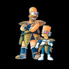 Dragon Bart Bart Simpson And Dragon Ball Adult Unisex T-shirt