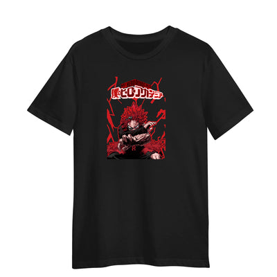 Evil Anime Boy With Three Eyes Japanese Yokai Funny Adult Unisex Black T-shirt