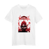 Evil Anime Boy With Three Eyes Japanese Yokai Funny Adult Unisex White T-shirt