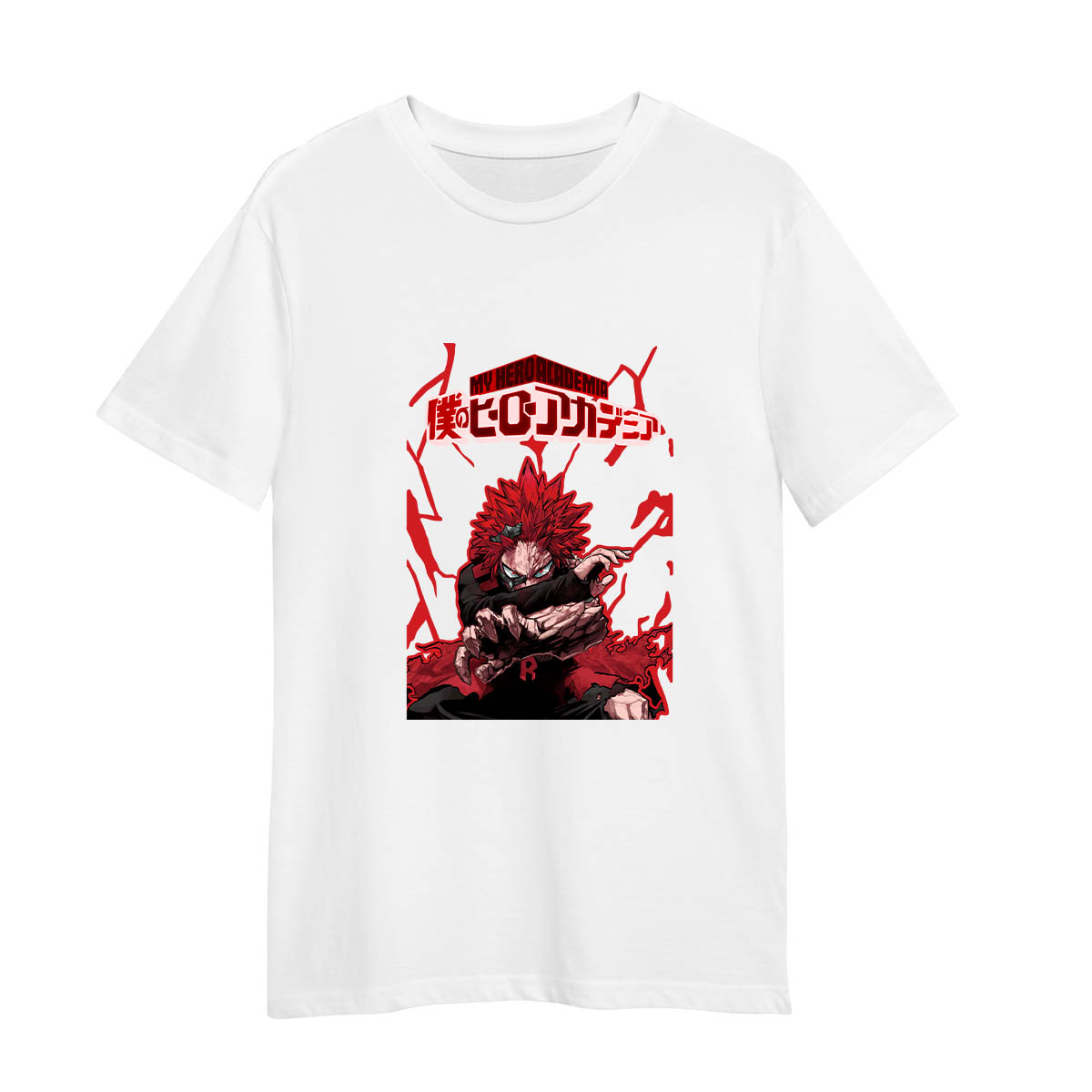 Evil Anime Boy With Three Eyes Japanese Yokai Funny Adult Unisex White T-shirt