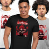 Evil Anime Boy With Three Eyes Japanese Yokai Funny Adult Unisex T-shirt