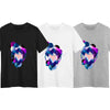 Floating 3D Fluid Abstract T-Shirt – Unique Geometric Elements Graphic Tee