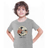 Friends My Hero Academia Japanese Anime  Manga Grey T-shirt for Kids