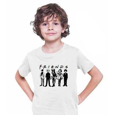 Friends My Hero Academia Japanese Anime Manga White T-shirt for Kids