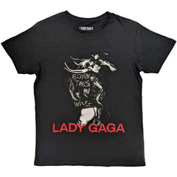 Lady Gaga - Born This Way Leather Jacket Unisex T-Shirt (Officially Licensed)