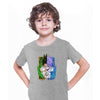 Gon Freecss And Killua Zoldyck Hunter x Hunter Anime Manga Grey T-shirt for Kids