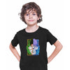 Gon Freecss And Killua Zoldyck Hunter x Hunter Anime Manga Black T-shirt for Kids
