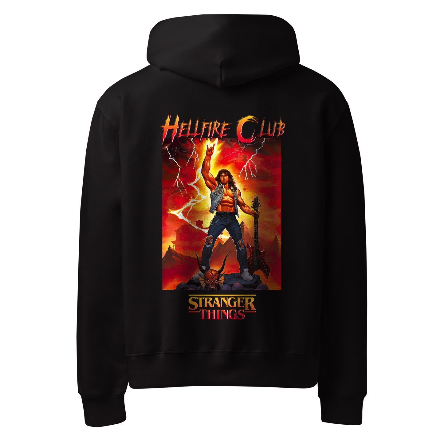 Eddie Munson Hellfire Club Stranger Things Hoodie
