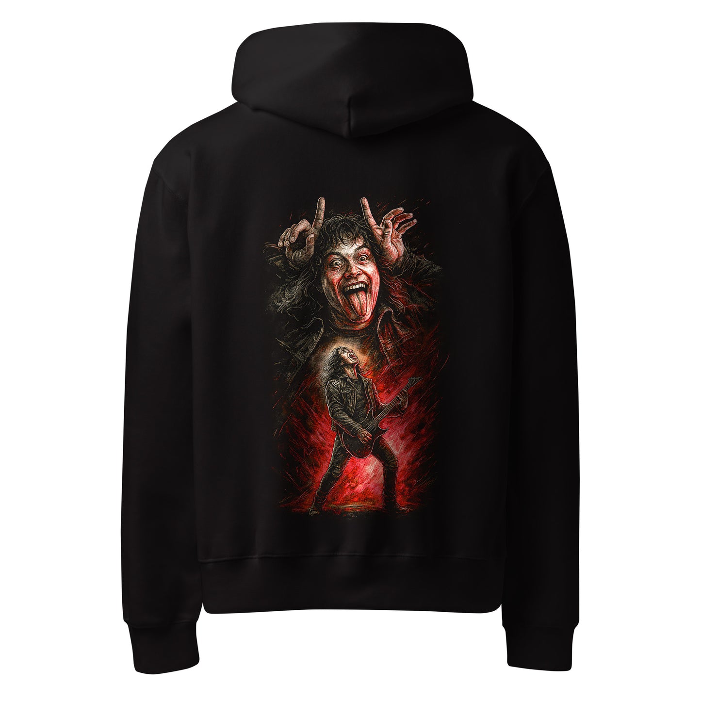 Eddie Rock Out Stranger Things Hoodie