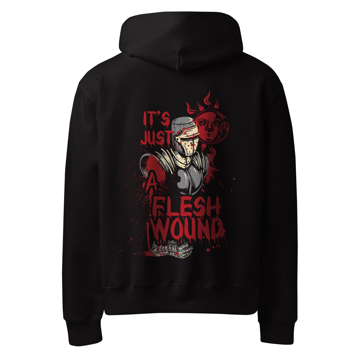 It's Just A Flesh Wound Monty Python Hoodie