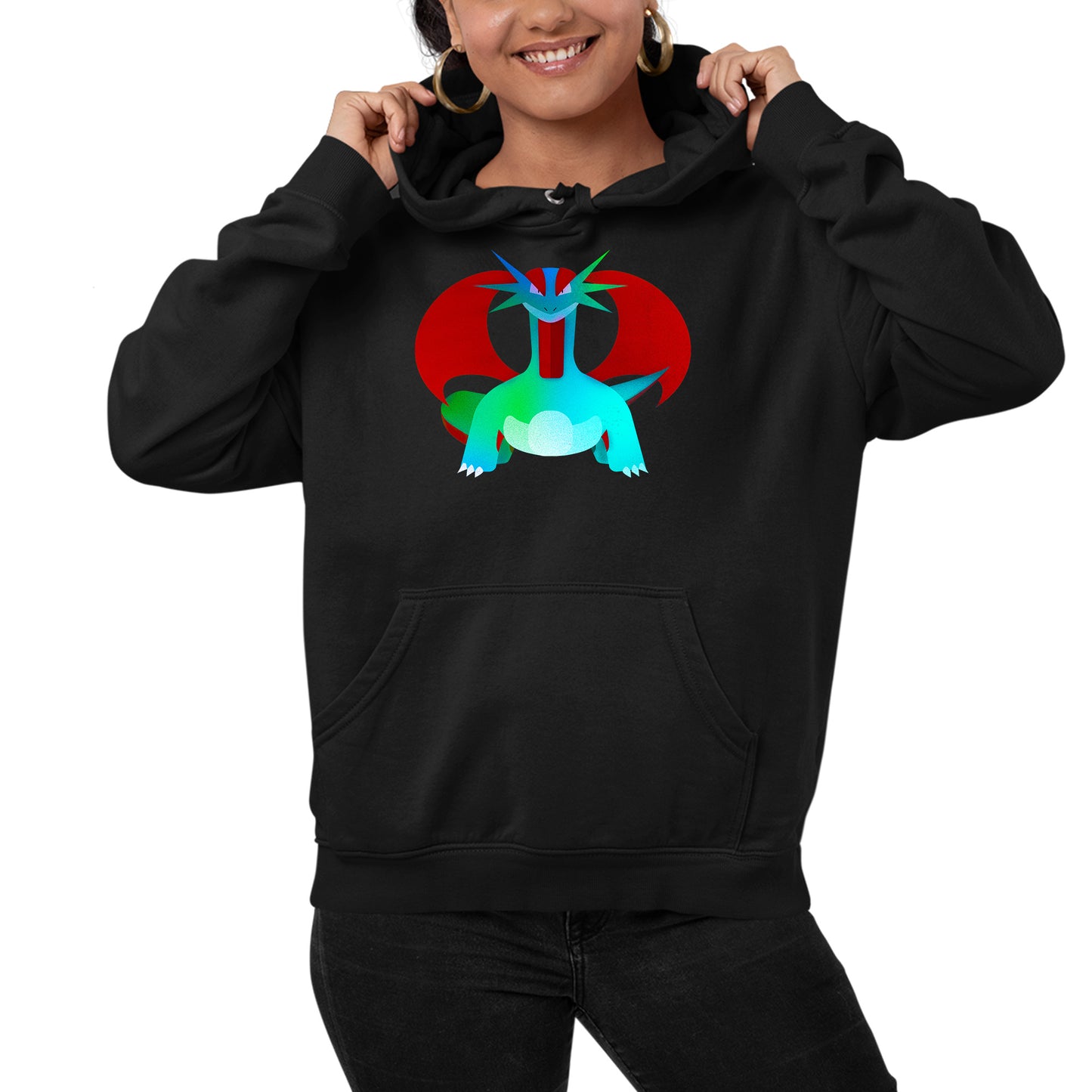 Salamence Pokemon Stylised Hoodie