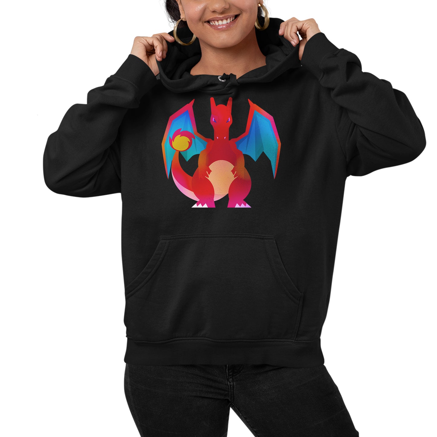 Charizard Pokemon Stylised Hoodie