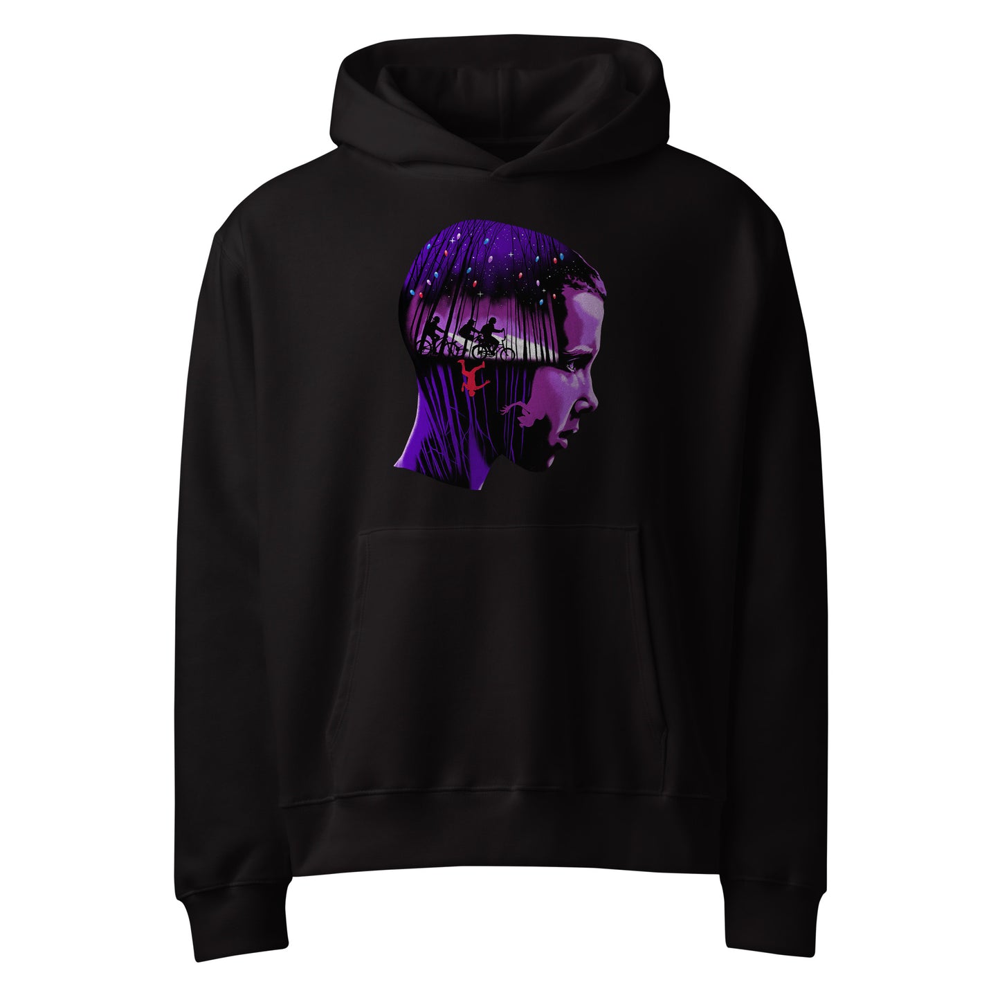Upside Down Eleven Stranger Things Hoodie
