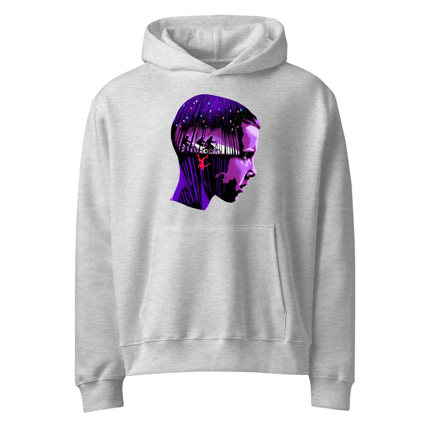 Upside Down Eleven Stranger Things Hoodie