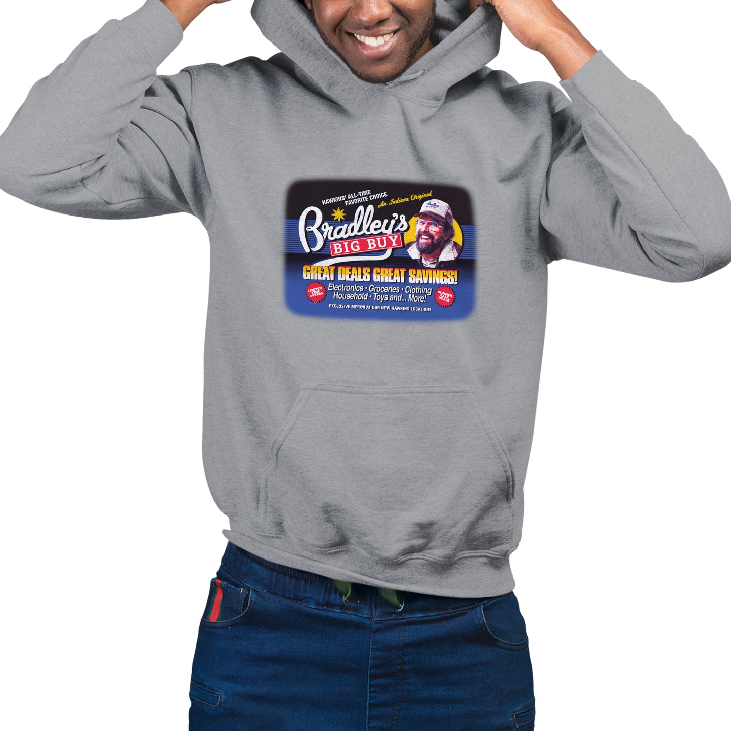 Bradley's Big Buy Stranger Things Hoodie