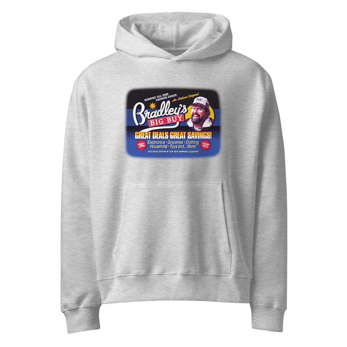Bradley's Big Buy Stranger Things Hoodie