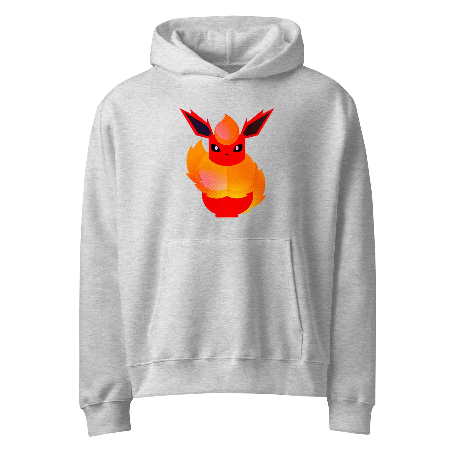 Flareon Pokemon Stylised Hoodie