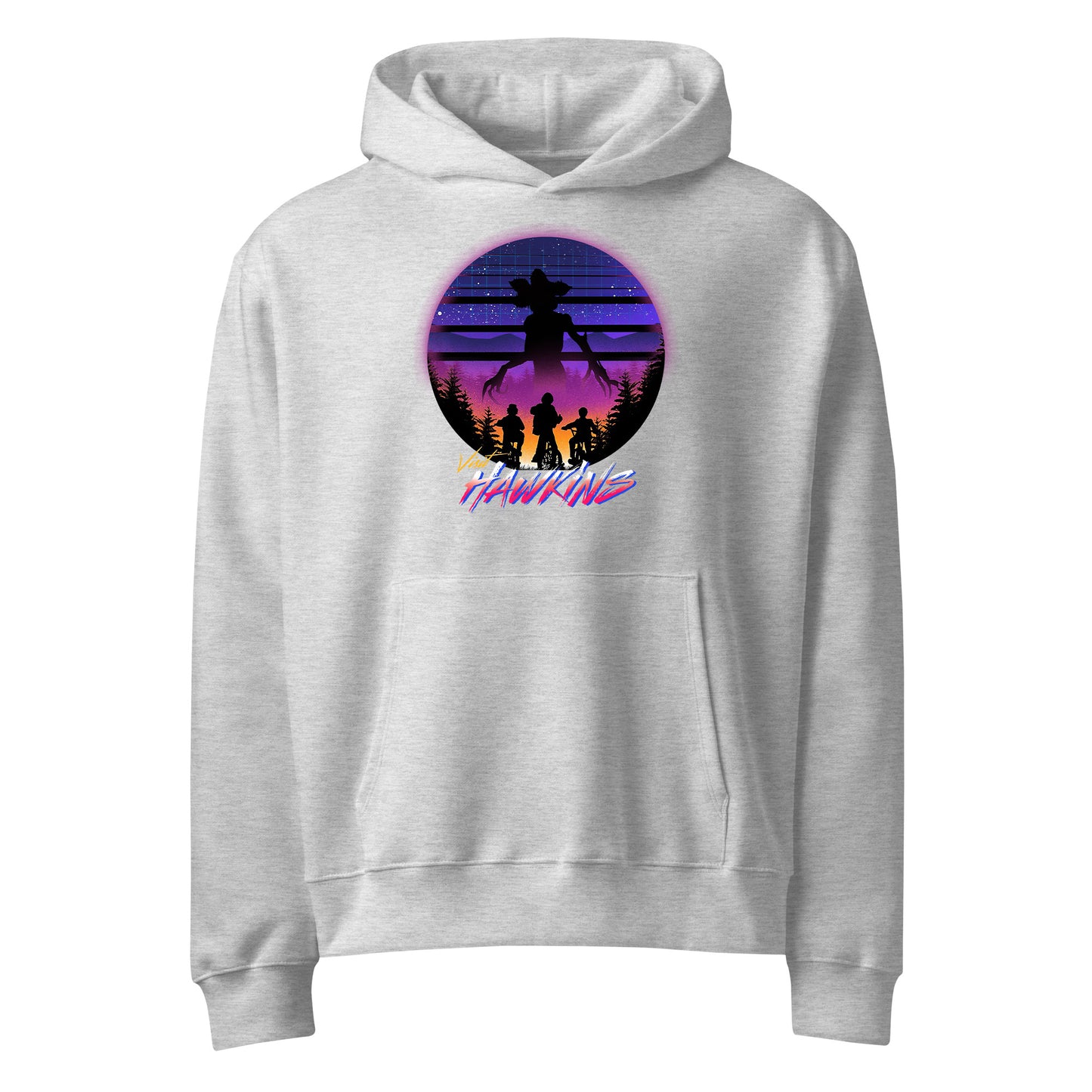 Kids Visit Hawkins Stranger Things Hoodie