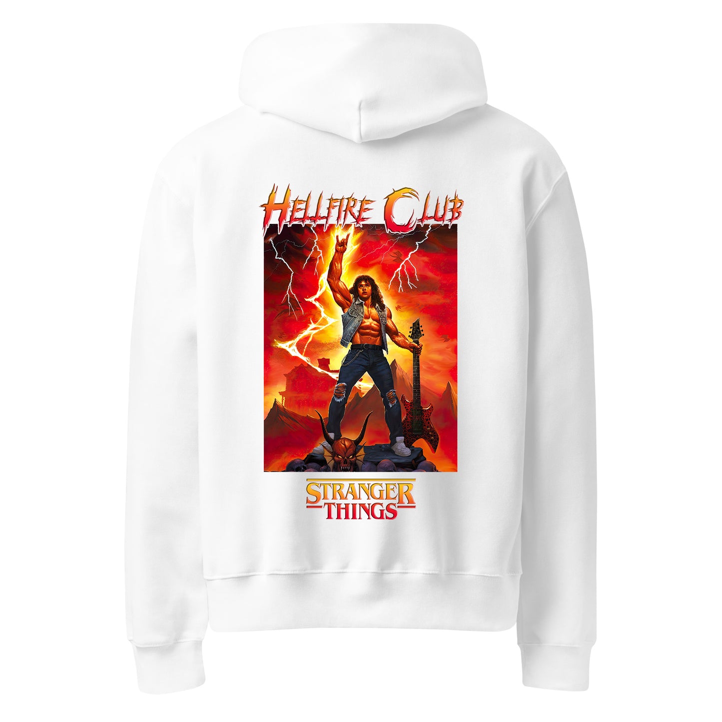 Eddie Munson Hellfire Club Stranger Things Hoodie