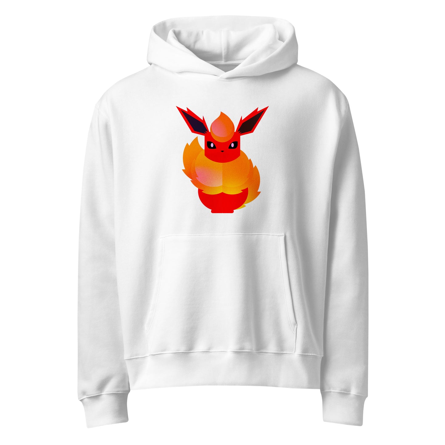Flareon Pokemon Stylised Hoodie