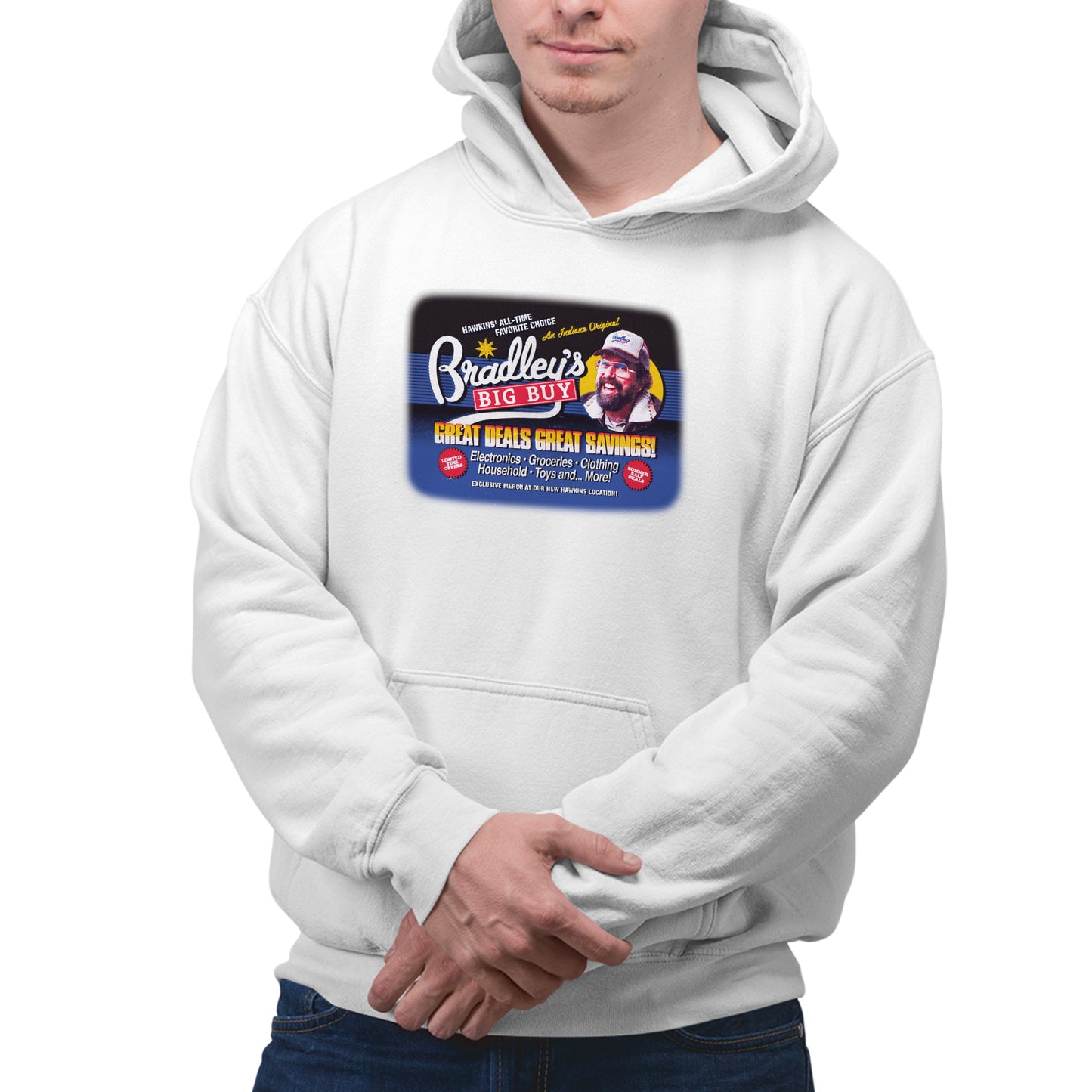 Bradley's Big Buy Stranger Things Hoodie