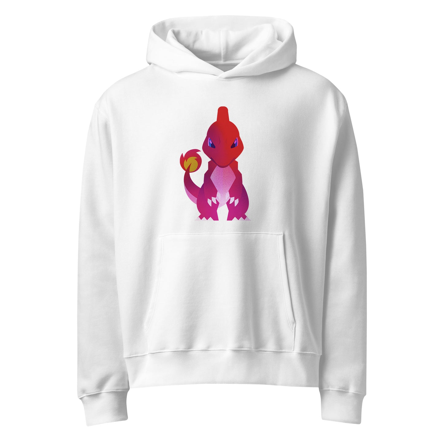 Charmeleon Pokemon Stylised Hoodie