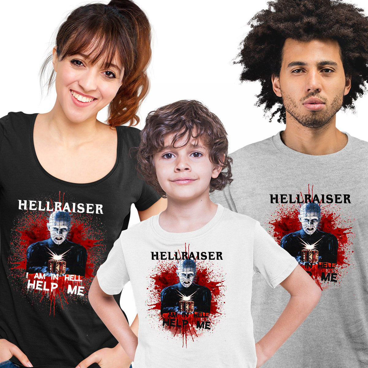 Hellraiser Horror Movie T-shirtPerfect Gift Tee