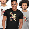 Hunter x Hunter Killua And Gon Anime Japanese Manga Adult Unisex Black T-shirt