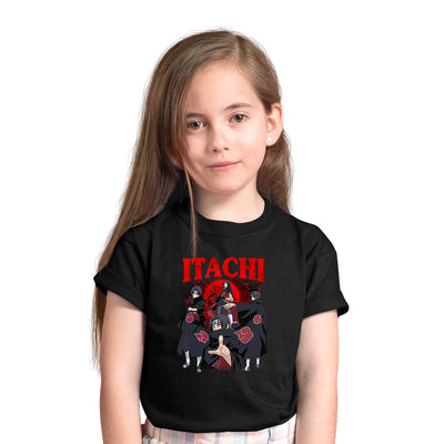 Itachi Uchiha Naruto  Series Graphic Art Japanese Manga Anime T-shirt for Kids