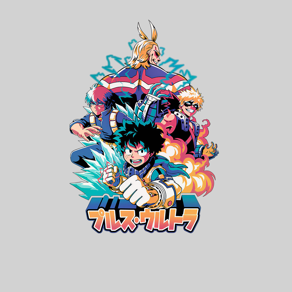 Japanese Manga My Hero Academia Anime Gifts Adult Unisex T-shirt