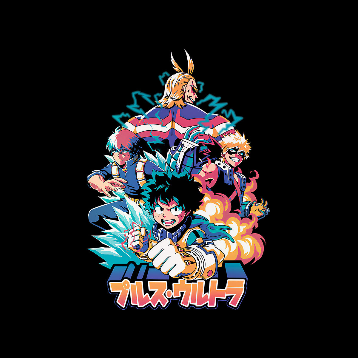 Japanese Manga My Hero Academia Anime Gifts Adult Unisex T-shirt