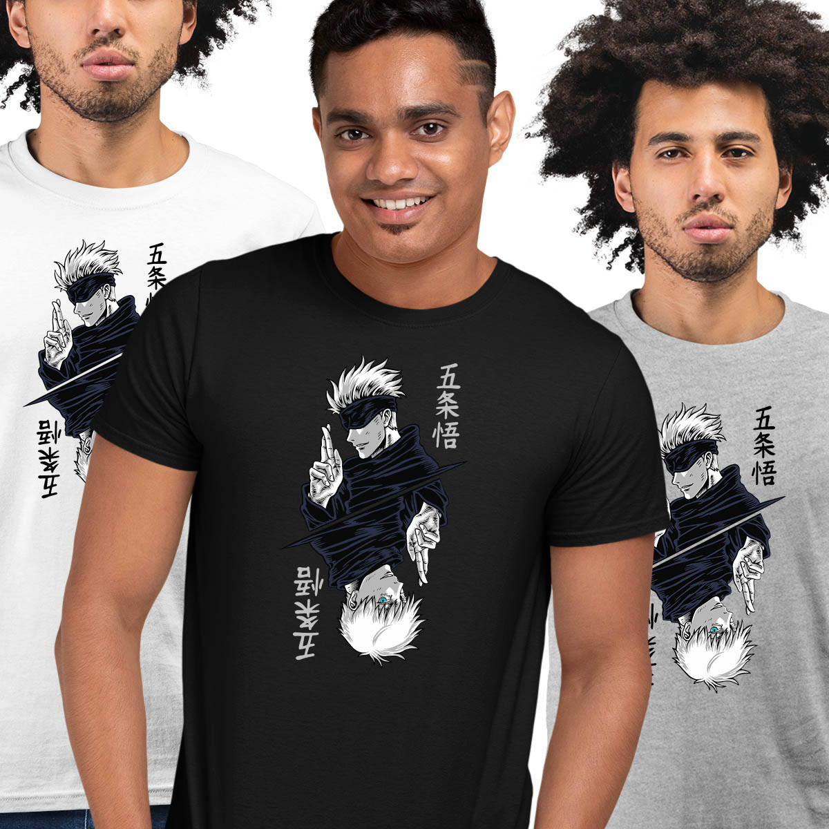 Jujutsu Kaisen Satoru Gojo Art Anime Manga Lover Fans Adult Unisex T-shirt