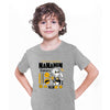 Jujutsu Kaisen Tokyo's Famous Nanamin Bakery Anime Manga Grey T-shirt for Kids