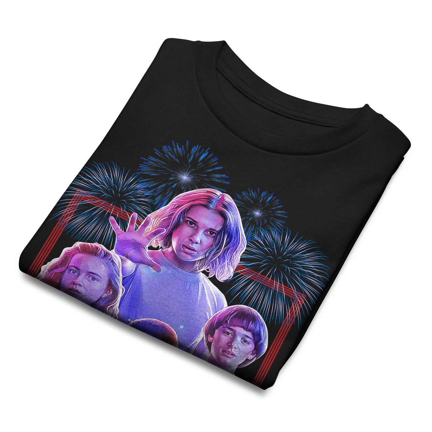 Kids Stranger things 90s movie t-shirt