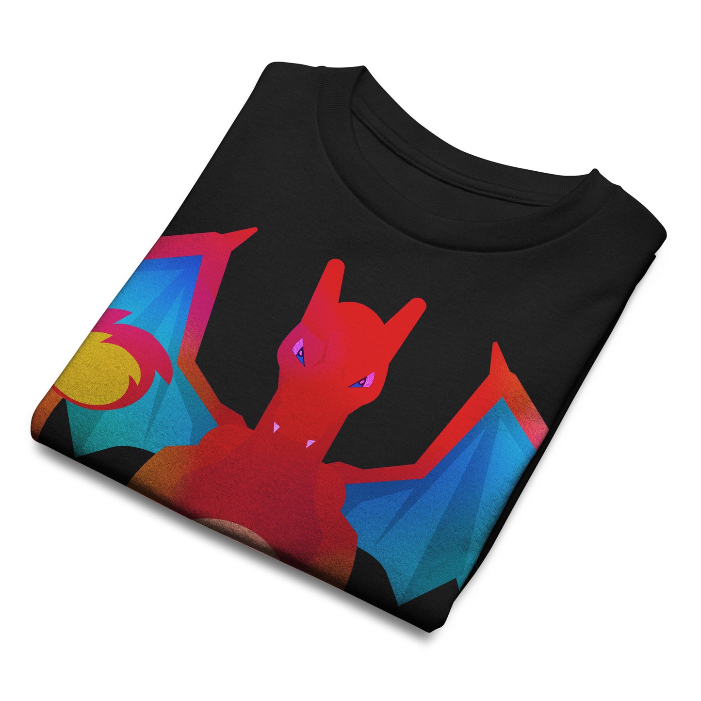 Kids Charizard Pokemon Stylised T-shirt