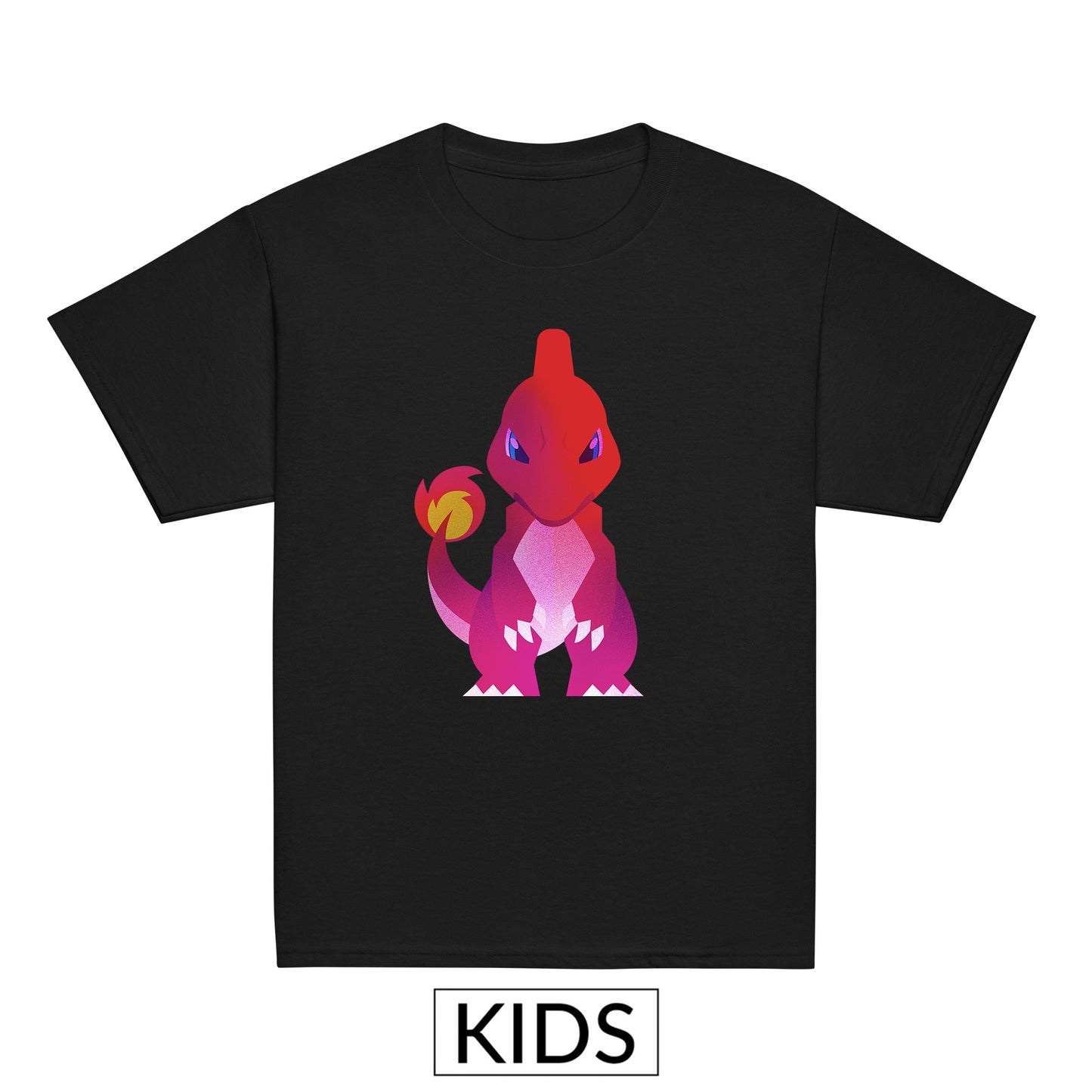 Kids Charmeleon Pokemon Stylised T-shirt