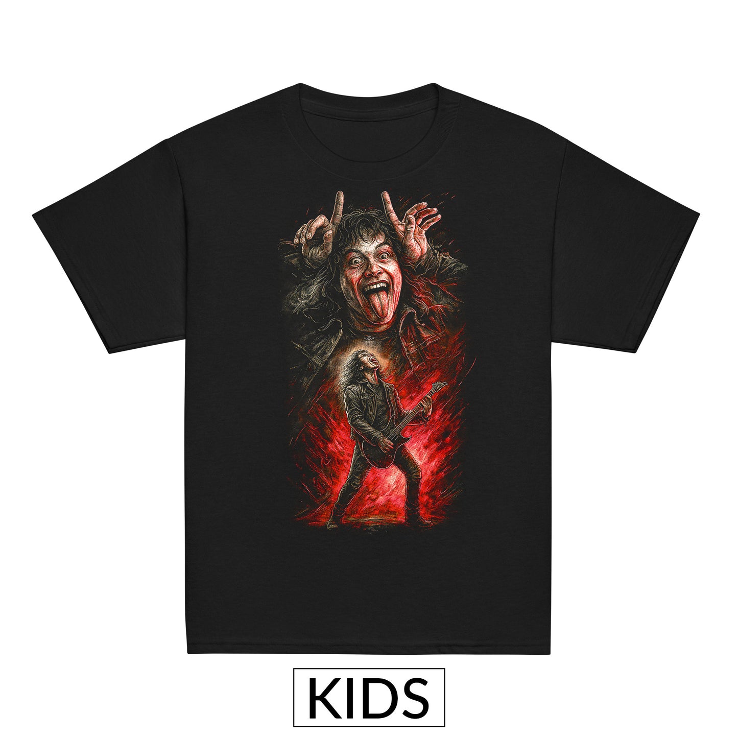 Kids Eddie Rock Out Stranger Things T-shirt
