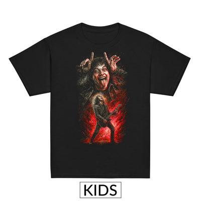 Kids Eddie Rock Out Stranger Things T-shirt