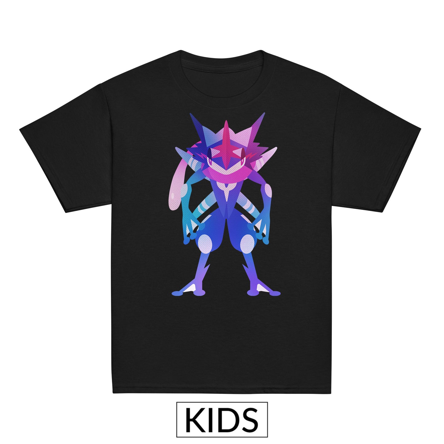 Kids Greninja Pokemon Stylised T-shirt