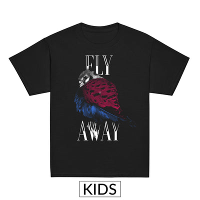 Kids Fly Away Bird T-shirt