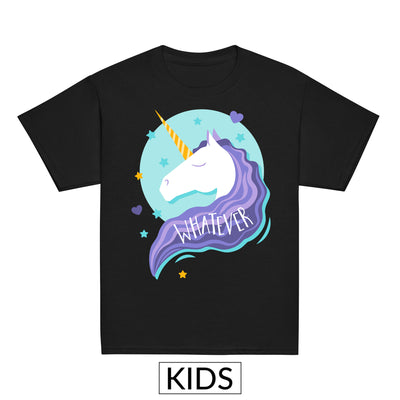 Kids Whatever Unicorn Cute T-shirt
