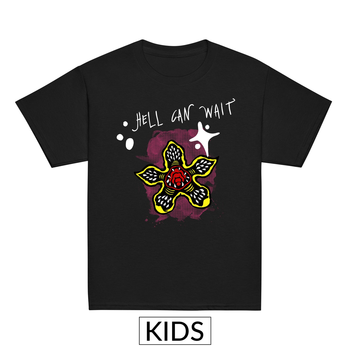 Kids Hell Can wait Stranger Things T-Shirt