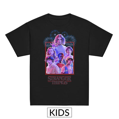 Kids Stranger things 90s movie t-shirt
