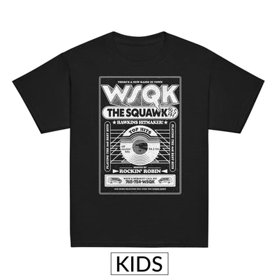 WSQK The Squawk Stranger Things T-shirt