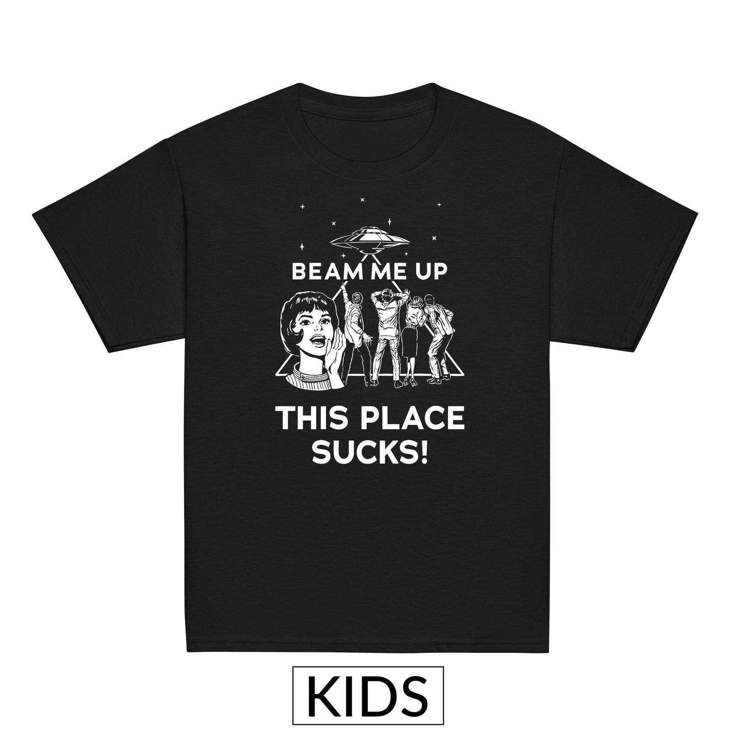 Kids This Place Sucks Stranger Things T-shirt