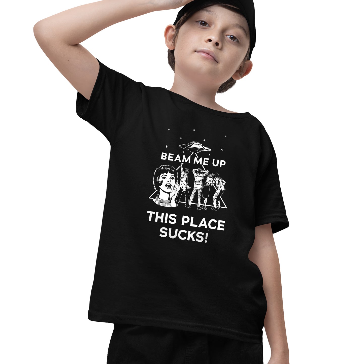 Kids This Place Sucks Stranger Things T-shirt