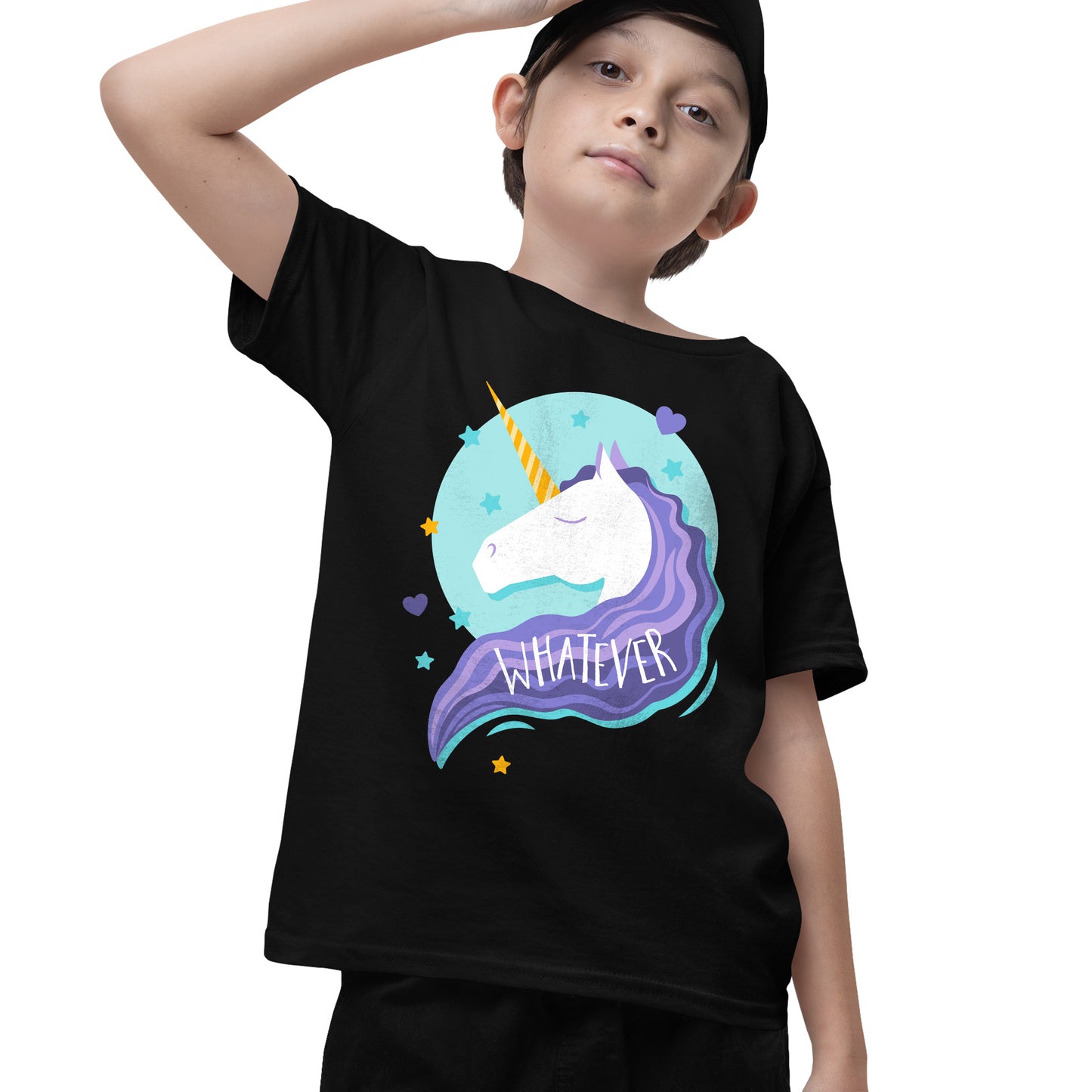 Kids Whatever Unicorn Cute T-shirt