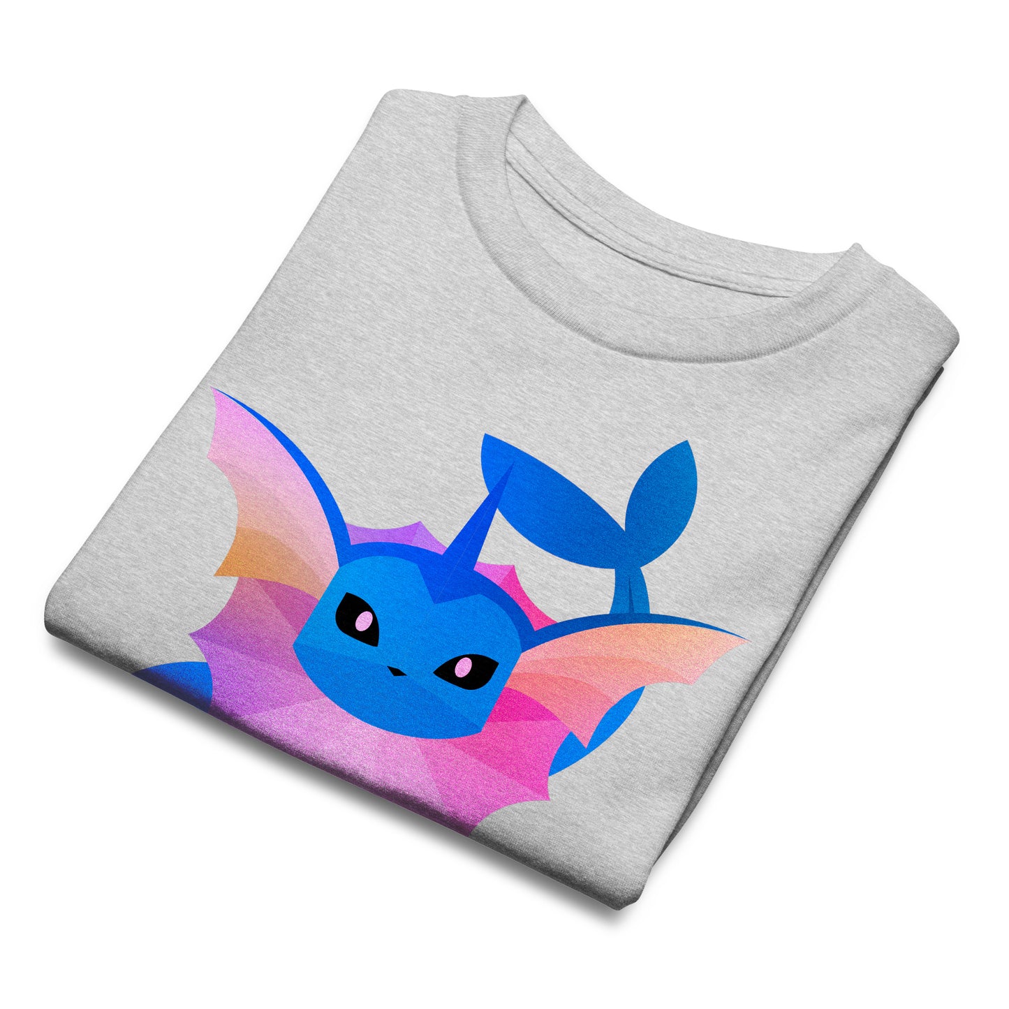 Kids Vaporeon Pokemon Stylised T-shirt