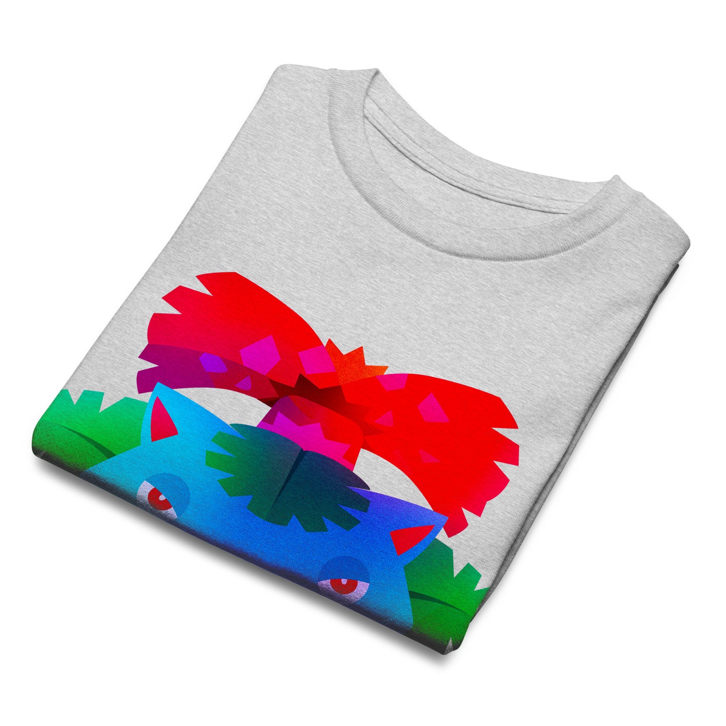 Kids Venusaur Pokemon Stylised T-shirt