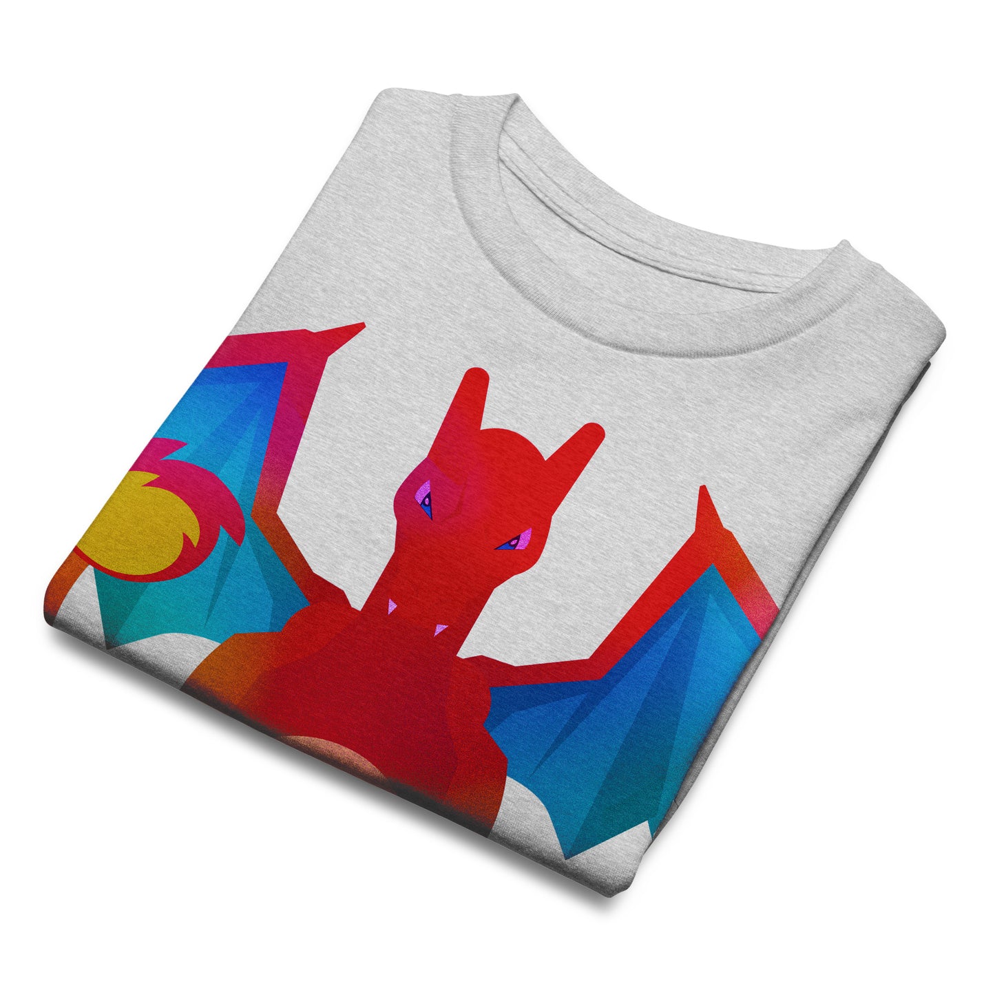 Kids Charizard Pokemon Stylised T-shirt